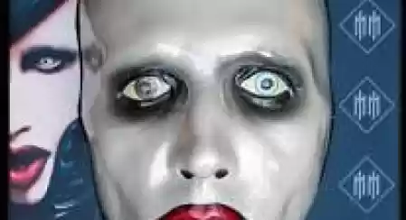 La maschera per Halloween di Marilyn Manson!