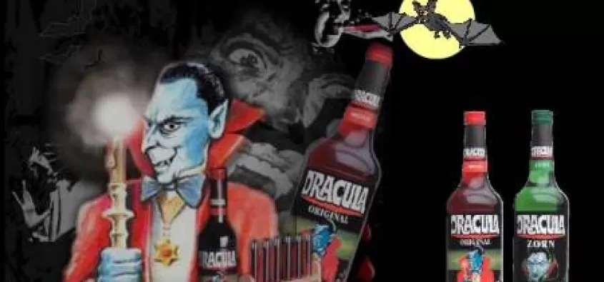 Screensaver Halloween: Dracula Rebel Drink