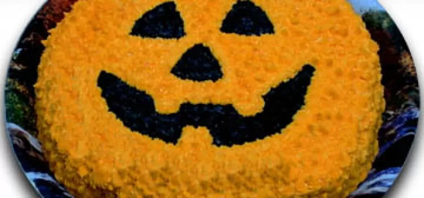 Dolci Halloween: Torta di Halloween Jack O Lantern