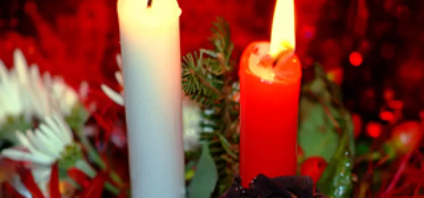 Decorazioni di Natale: Le candele