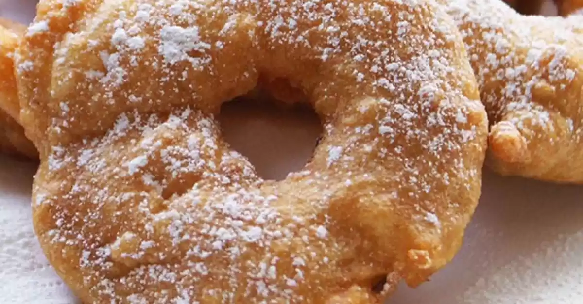 Frittelle di mele di Carnevale 