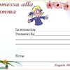 Promessa alla mamma per bambina