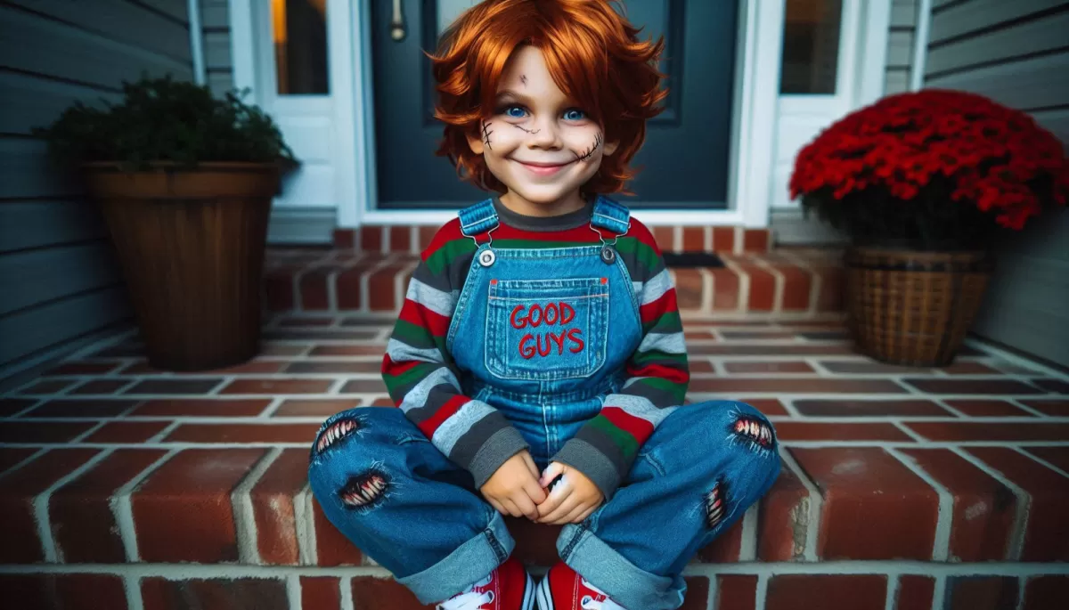 chucky make up bambini