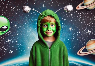 Costumi Fai da te - l'extraterrestre