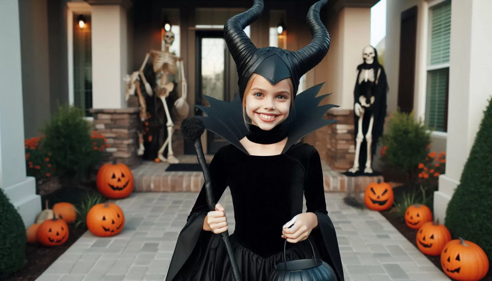 costume Malefica bambina