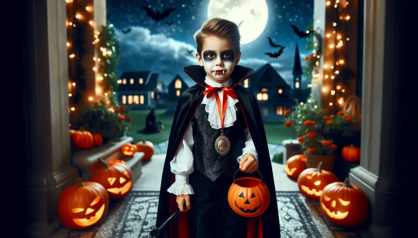 costume vampiro bambino