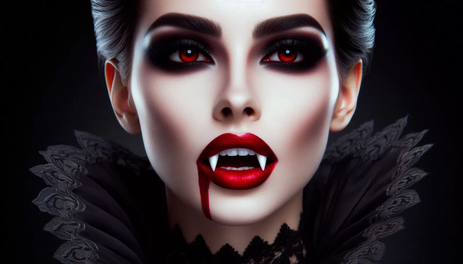 makeup vampira