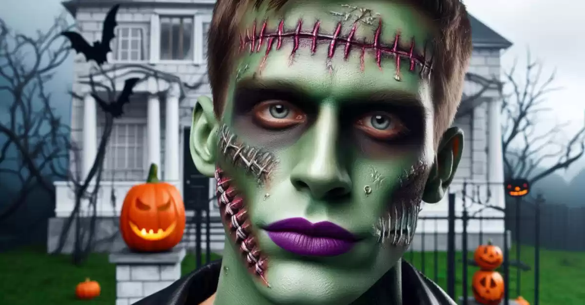 Trucco Halloween - Make up da Frankenstein