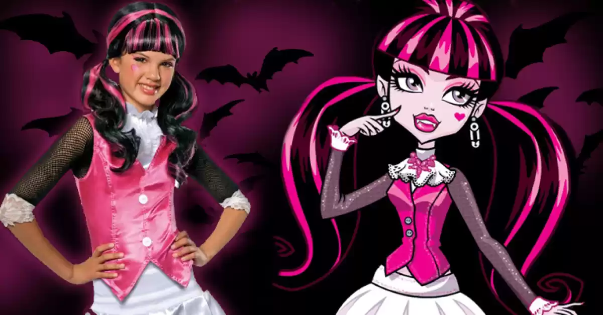 Costume e trucco Draculaura - Costumi Monster High Fai da te