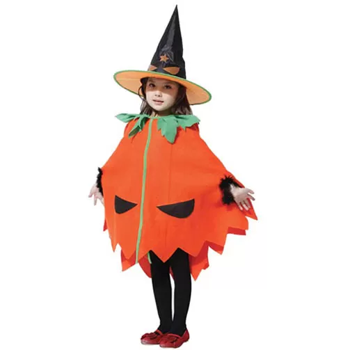 costume zucca di halloween