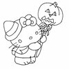 disegni da colorare Hello Kitty