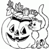Disegni Zucca di Halloween da colorare