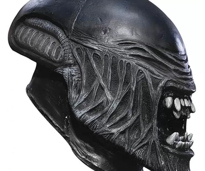 maschera alien halloween