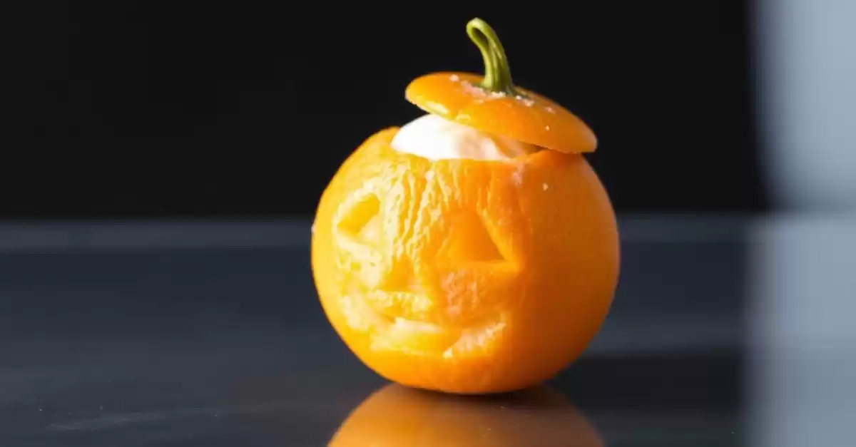 Ricette Halloween: Arance congelate di Jack-O-Lantern