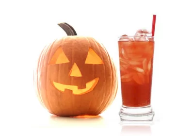 Jack-O-Lantern Cocktail Drink