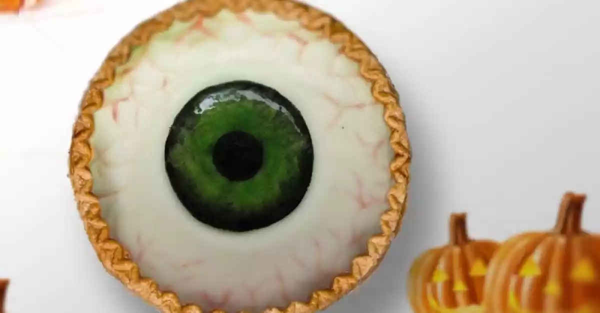 Ricetta Crostata o Torta Occhio di Halloween