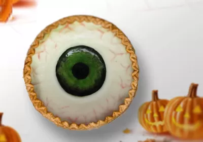 Ricetta Crostata o Torta Occhio di Halloween