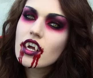 makeup vampira