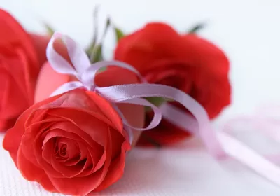 Segnaposto matrimonio con rose