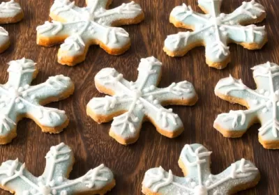 Ricetta di Natale - Biscotti Fiocco di neve