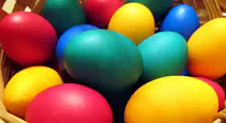 Colorare le uova di Pasqua