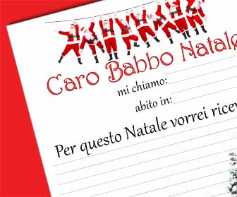 Cosa vuoi da babbo natale